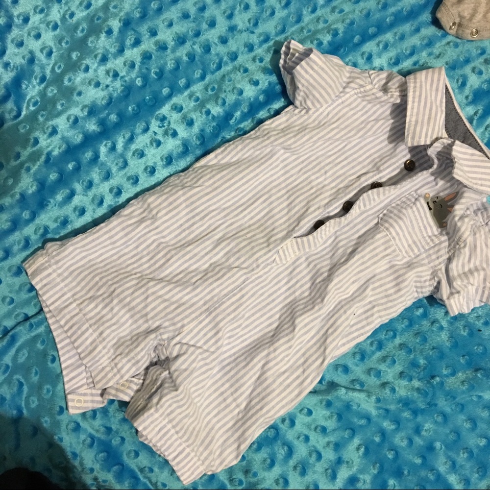 🐰Boy Bunny Romper 🐰